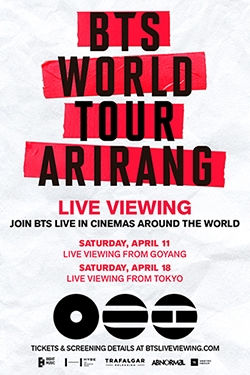 BTS World Tour Arirang Live Viewing